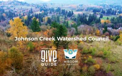 Celebrating Our Ongoing Partnership with the Johnson Creek Watershed Council